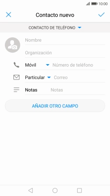 Pulsa la lista desplegable de la guía.
