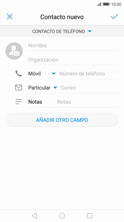 Pulsa la lista desplegable de la guía.