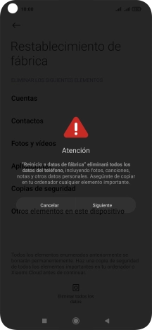 Pulsa Siguiente.