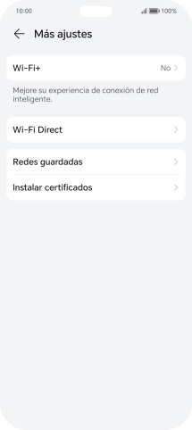 Pulsa Wi-Fi+.