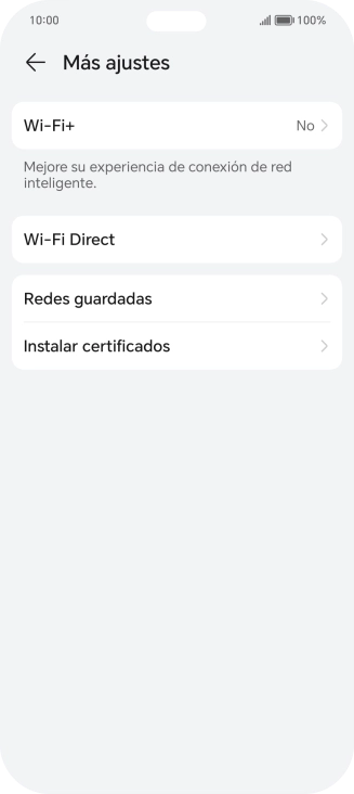 Pulsa Wi-Fi+.
