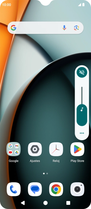 Pulsa el icono de modo de sonido.
