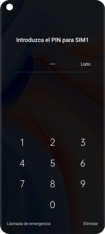 Si lo solicita el teléfono, introduce el código PIN y pulsa Listo.