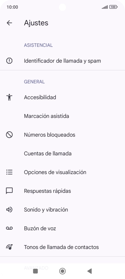 Pulsa Cuentas de llamada.
