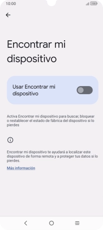 Pulsa el indicador junto a 