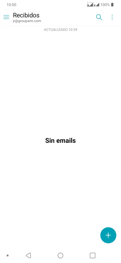 Desliza el dedo hacia la derecha desde la parte izquierda de la pantalla.