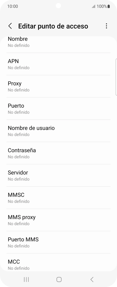 Pulsa Nombre.