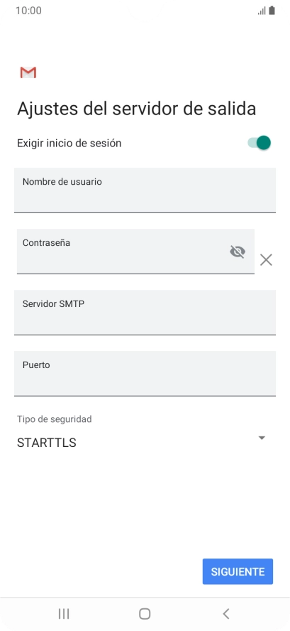 Pulsa el indicador junto a 