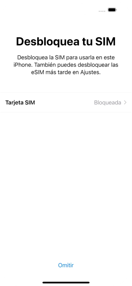 Pulsa Tarjeta SIM.