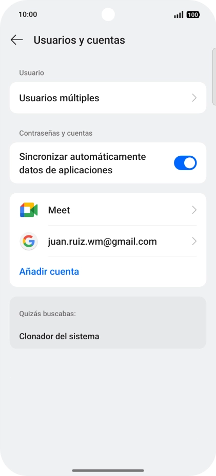 Desliza el dedo hacia arriba desde la parte inferior de la pantalla para terminar y volver a la pantalla de inicio.
