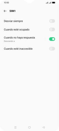 Pulsa la tecla de inicio para terminar y regresar a la pantalla de inicio.