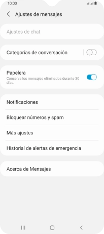 Pulsa Más ajustes.