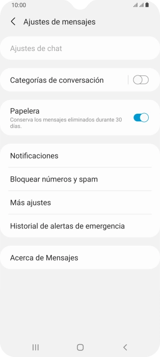 Pulsa Más ajustes.