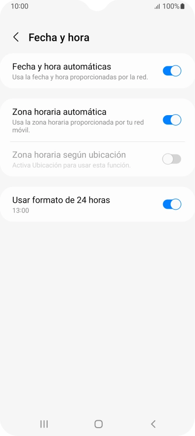 Pulsa la tecla de inicio para terminar y regresar a la pantalla de inicio.