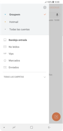 Pulsa el icono de ajustes.
