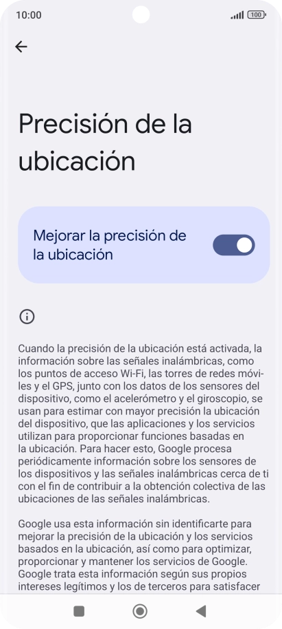 Si pulsas el indicador junto a 