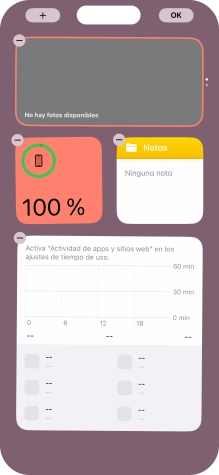 Pulsa el icono de añadir.
