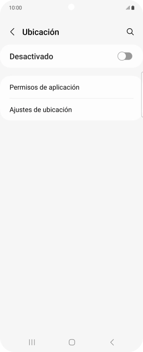 Pulsa el indicador para activar o desactivar la función.