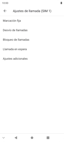 Pulsa Desvío de llamadas.