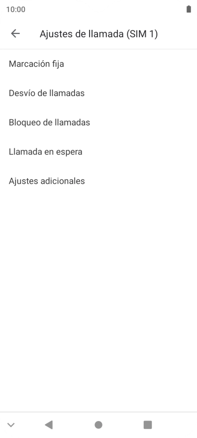 Pulsa Desvío de llamadas.