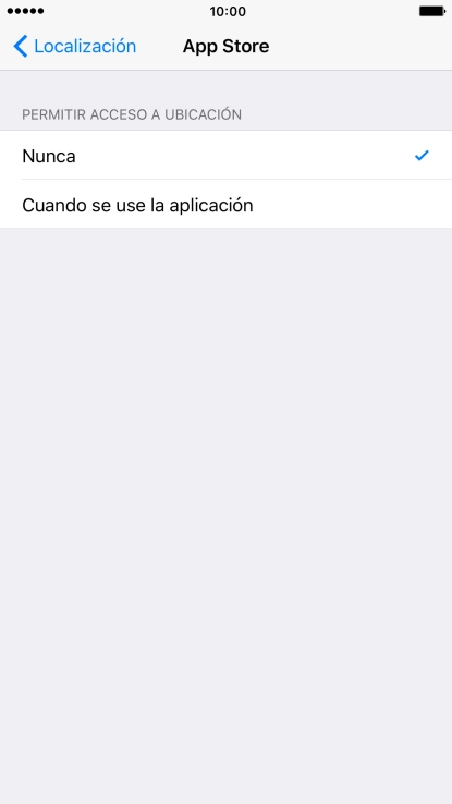 Pulsa el ajuste deseado para activar o desactivar la función.