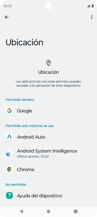 Pulsa la app deseada.