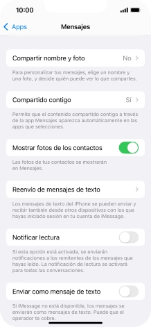 Pulsa el indicador junto a 