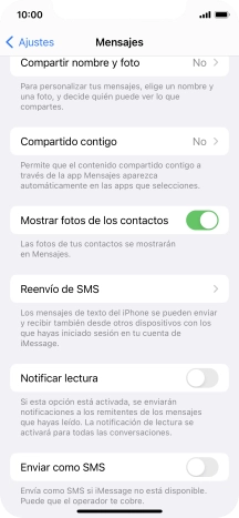 Pulsa el indicador junto a 