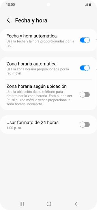 Pulsa la tecla de inicio para terminar y regresar a la pantalla de inicio.