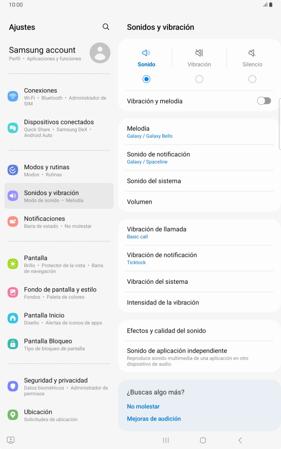 Pulsa Melodía.