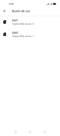 Pulsa la tarjeta SIM deseada.