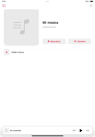Pulsa Añadir música.