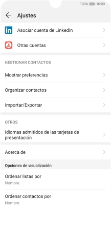 Pulsa Importar/Exportar.