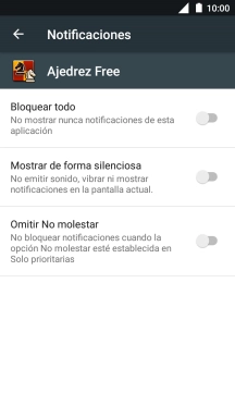 Pulsa el indicador junto a 