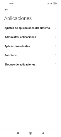 Pulsa Administrar aplicaciones.