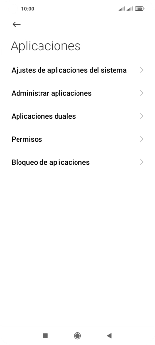 Pulsa Administrar aplicaciones.