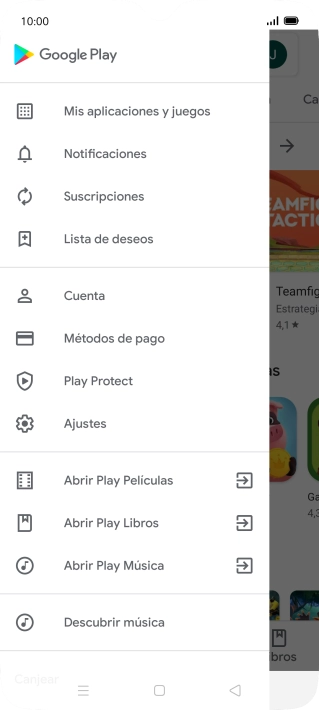 Pulsa Mis aplicaciones y juegos.