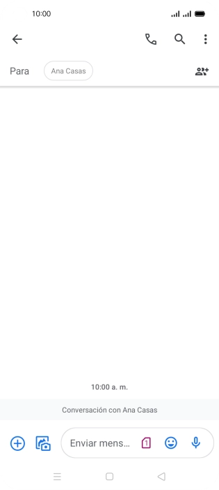 Pulsa la lista desplegable de la tarjeta SIM.