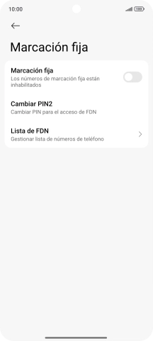 Pulsa el indicador junto a 