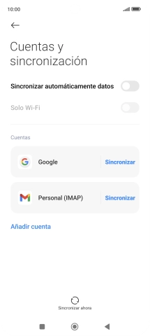 Pulsa el indicador junto a 