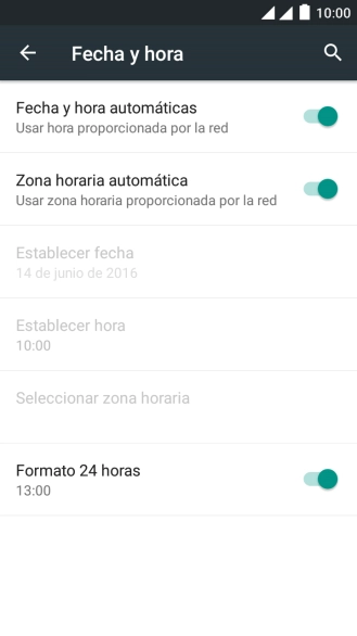 Pulsa el indicador junto a 