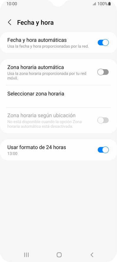 Pulsa el indicador junto a 
