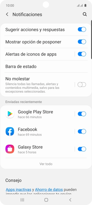 Pulsa Ver todo.