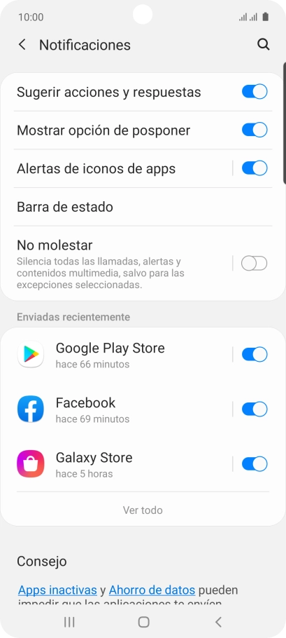 Pulsa Ver todo.