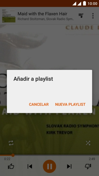 Pulsa NUEVA PLAYLIST.