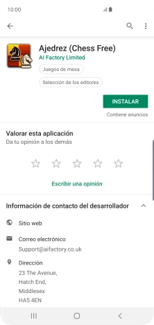 Pulsa la tecla de inicio para terminar y regresar a la pantalla de inicio.
