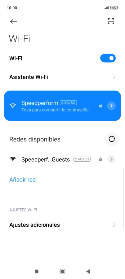 Pulsa la tecla de inicio para terminar y regresar a la pantalla de inicio.