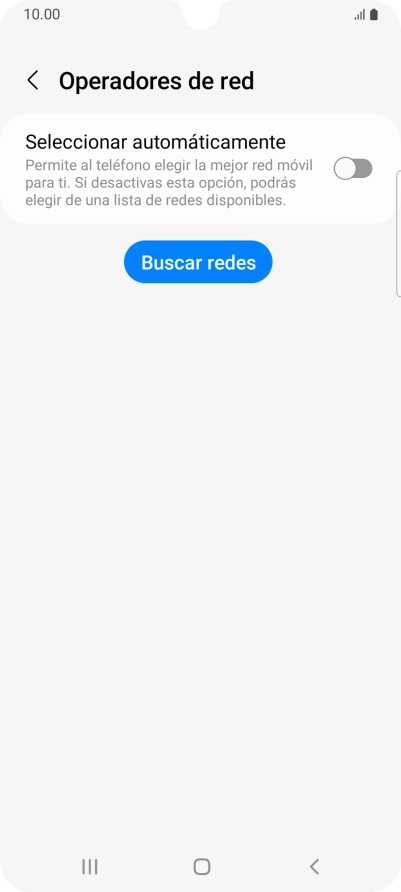 Pulsa el indicador junto a 