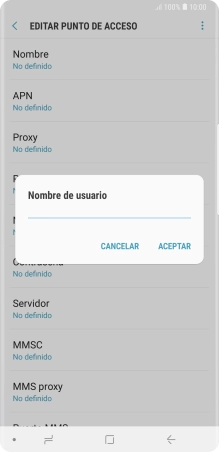 Introduce wap@wap y pulsa ACEPTAR.