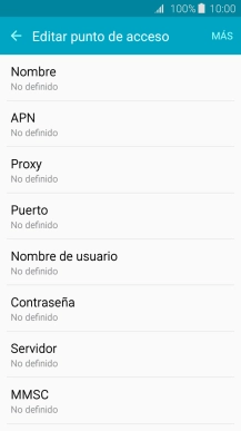 Pulsa Nombre.